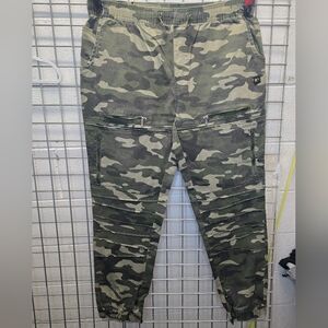Camouflage Cargo Jogger Pants